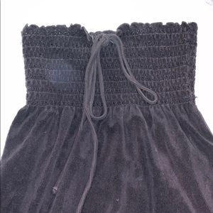 Juicy Couture | black bathing suit coverup